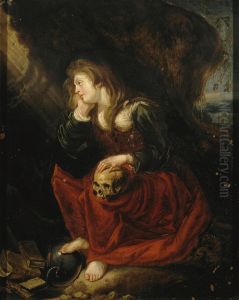 Berouwvolle Maria Magdalena by Simon de Vos