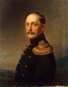 Portrait of Emperor Nicholas IRusskij:Portret imperatora Nikolaa I