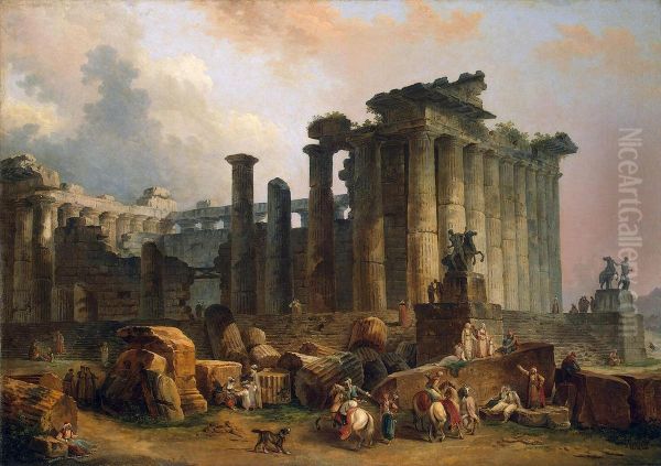 Ruins of a Doric Temple - view 1