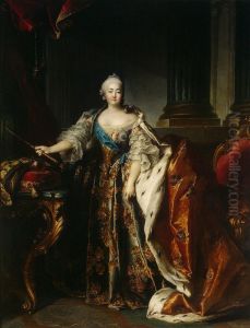 <<ELizaveta Petrovna>> by Louis Tocque