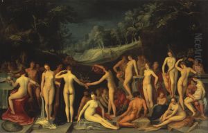 Garden of Love by Karel Van Mander