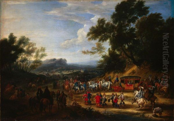 Louis XIV Travelling - view 1