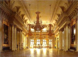 View of the Fieldmarshals' Hall in the Winter Palace