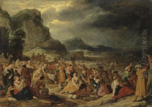 The Israelites after Crossing the Red Sea - view 1