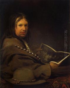 Self-Portrait with Etching by Rembrandt (A Portrait of a Collector ?) Self-Portrait with Etching by Rembrandt (A Portrait of a Collector ?)