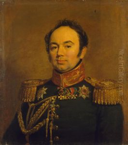Portrait of Arseny A. Zakrevsky (1786 - 1865) (replica of the 1820 portrait ? )
