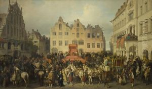 Town of Riga Swearing Allegiance to Russia in 1710 Town of Riga Swearing Allegiance to Russia in 1710