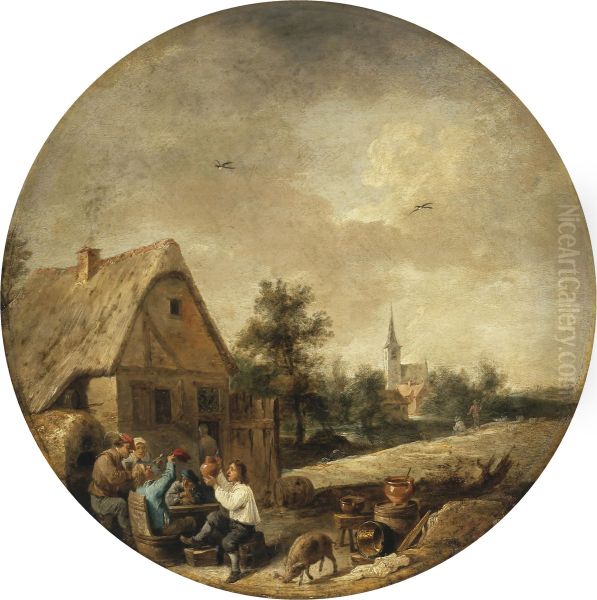 Landscape with a Rural Tavern - view 1