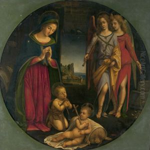 Adoration of the Christ Child by Piero Di Cosimo
