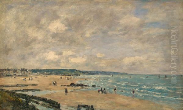 La plage de Tourgeville - view 1