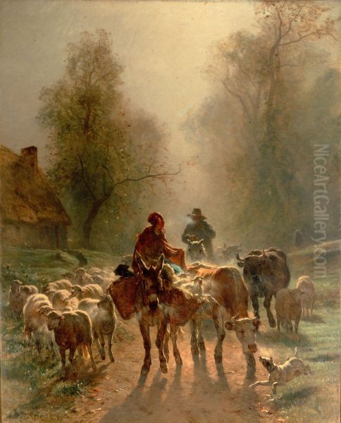 On the Way to the Market - view 1