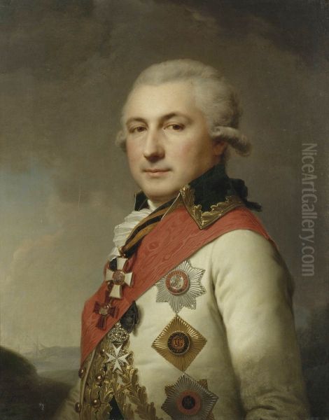 Portrait of Admiral Osip de Ribas - view 1