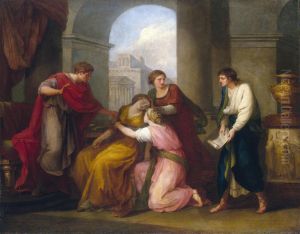 Virgil reading theAeneidto Augustus and Octavia