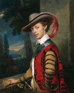 Portrait of Prince Nikolai Saltykov by Franz Kruger