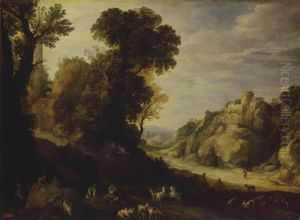 Mountainous Landscape by Paul Bril