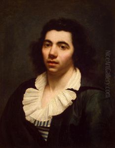 Self-portrait by Anne-Louis Girodet de Roucy-Triosson