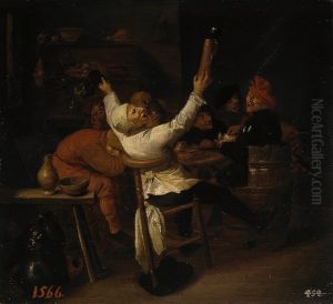 Innkeeper Singing by Adriaen Brouwer