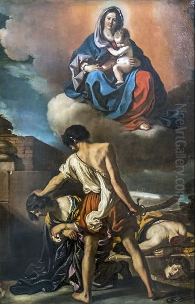 Martyrdom of St. John and St. PaulFrancais:Martyre de Saint Jean et Saint PaulItaliano:Martirio di San Giovanni e San Paolo - view 1