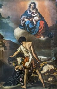 Martyrdom of St. John and St. PaulFrancais:Martyre de Saint Jean et Saint PaulItaliano:Martirio di San Giovanni e San Paolo by Giovanni Francesco Barbieri
