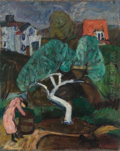 The White Apple Tree - view 1