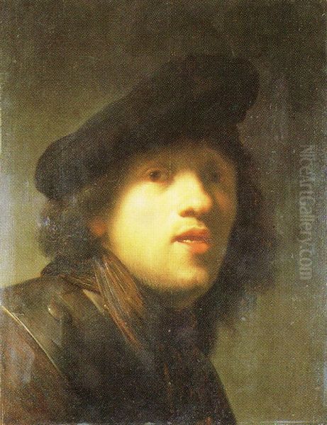 Self-portrait with a Gorget and Beret (MOA) - view 1