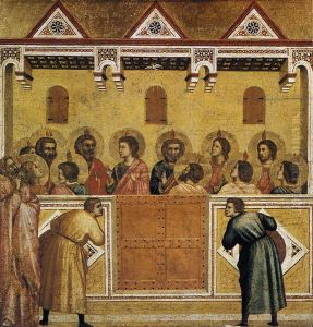 Pentecost by Giottoand workshop