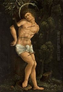 Saint Sebastian.
