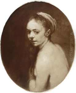 Study of Susannah Bathing by Rembrandt