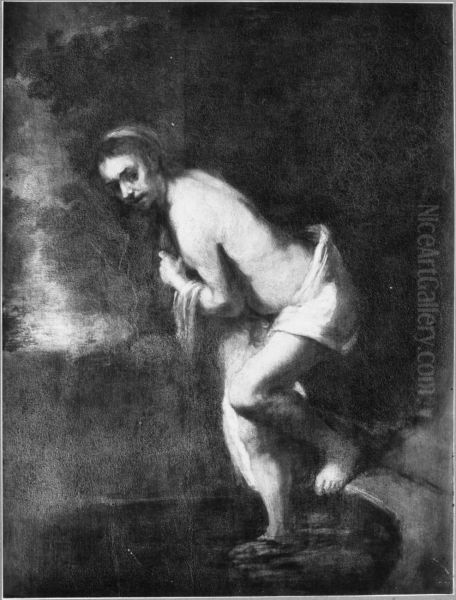 Study for Susanna in her Bath (Louvre) - view 1