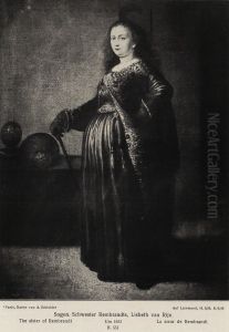 Rembrandt's Sister in Oriental Dress Rembrandt's Sister in Oriental Dress