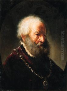 Bust of an old man