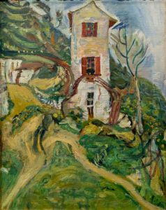 "La maison blanche" by Chaim Soutine