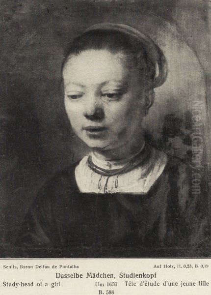 Bust of a young girl - view 1