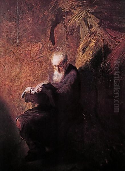 Hermit Reading - view 1