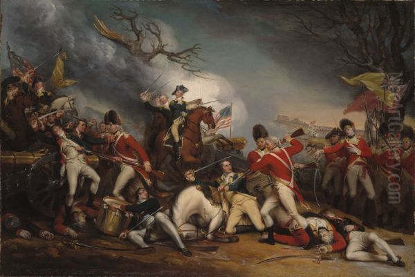 The Death of General Mercer at the Battle of Princeton, January 3, 1777 - view 1