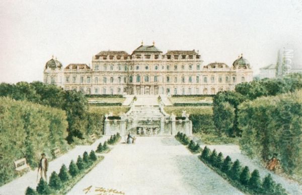 Belvedere, Vienna - view 1