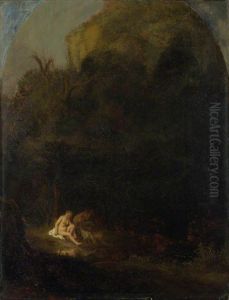 Diana Bathing in a Landscape