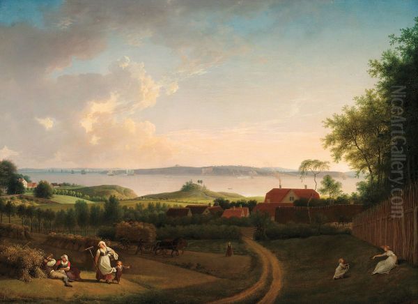 Landscape near Oresund - view 1