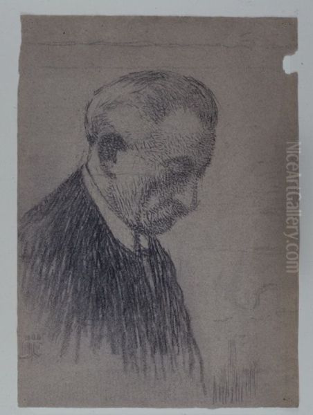 Homme de profil en buste - view 1