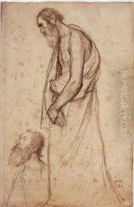 Deux etudes de vieillard