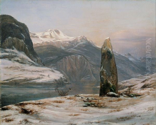 Winter at the Sognefjord - view 1