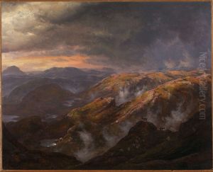 View from Lyshornet by Johan Wilhelm Ludwig Dahl