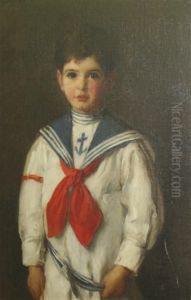 Portrait of a Young Boy in a Sailor's Costume