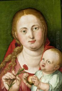 Madonna with Child Jesus and a carnation Madonna with Child Jesus and a carnation