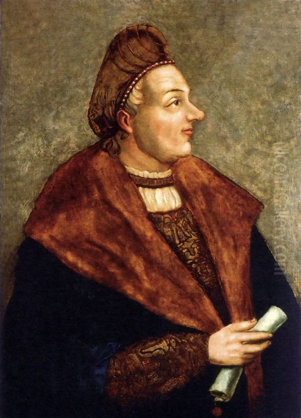 Portrait of Sigismund I the Old? (1467-1548), king of Poland - view 1