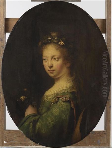 Young Shepherdess as Flora - view 1