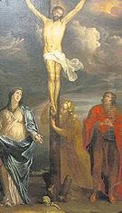 Kruisiging van Christus by unknown