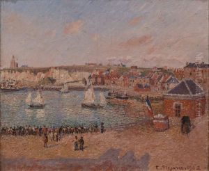 View from the Harbour in Dieppe