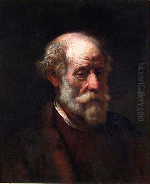 Bust of an old man - view 1