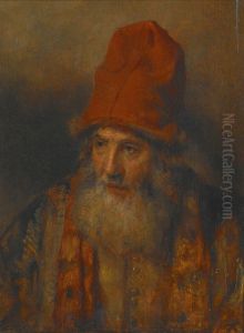 Old Man with a Tall, Fur-edged Cap Old Man with a Tall, Fur-edged Cap